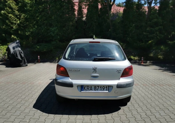 Peugeot 307 cena 2500 przebieg: 179400, rok produkcji 2004 z Kraków małe 79